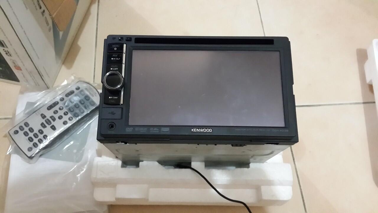 SATU SET HEADUNIT KENWOOD DDX4038 + SPEAKER HERTZ HSK 165 + AMPLIFIER PCA