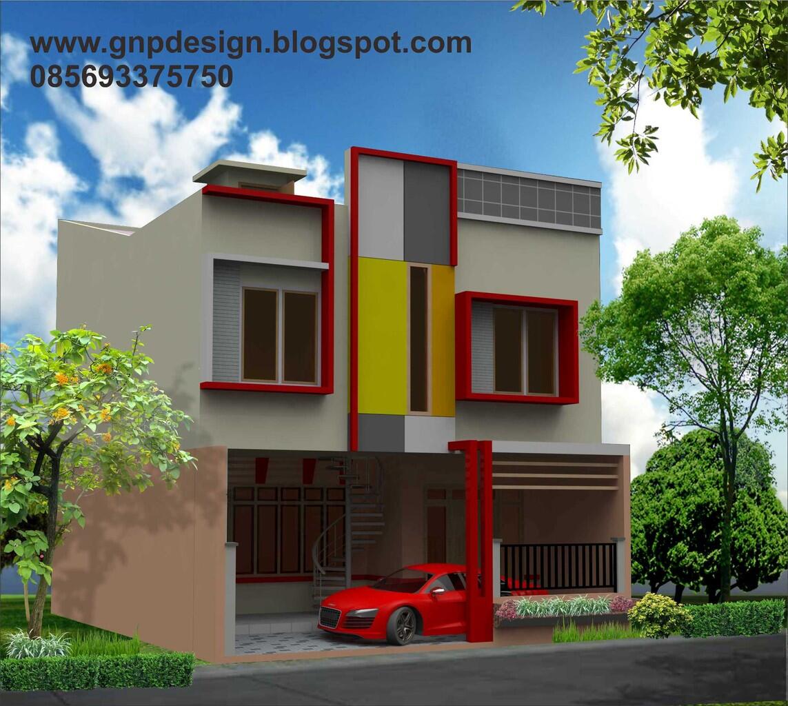 Terjual Jasa gambar Denah  Fasad Rumah  minimalios harga 