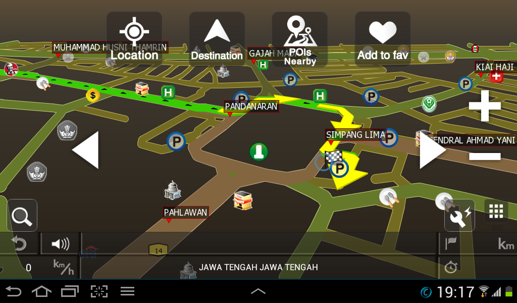 ndrive maps android