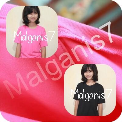 Kaos Polos Malganis7 Catton Combed Bagus Murah
