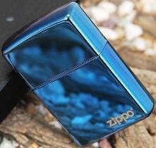 LELANG ZIPPO 2046ZL SAPPHIRE BLUE HP CHROME - BANYAK TYPE LAIN DISKON Original USA