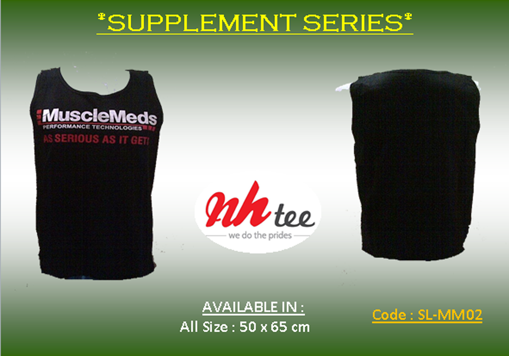 Baju Kaos Fitness/Gym NH-Tee (Manggala Nutrindo)