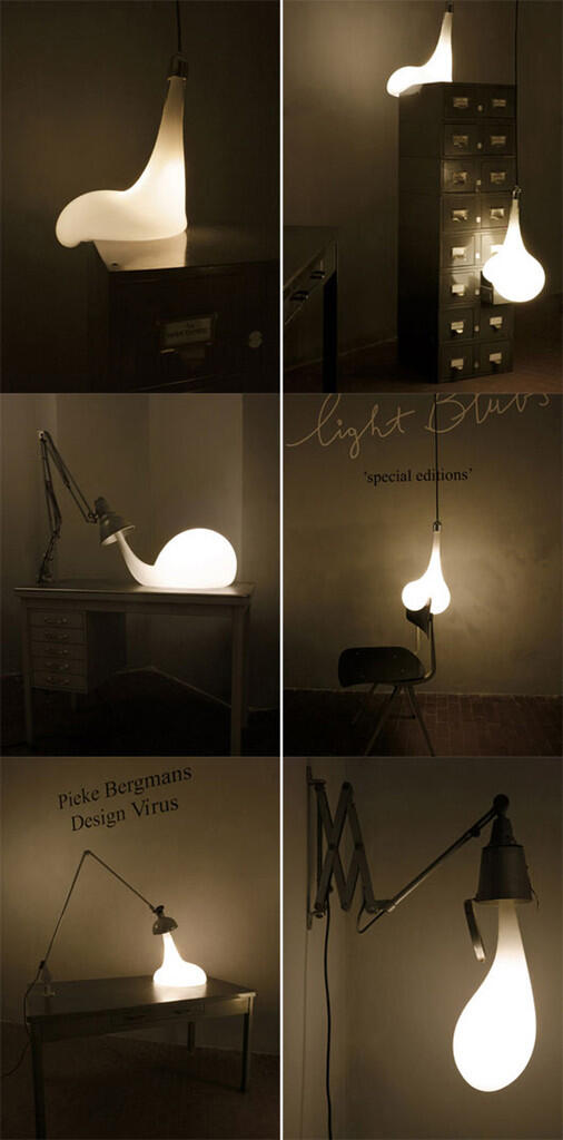 Unik...!! Koleksi Desain Lampu Tidur yang Unik...!!!