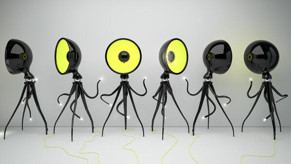 Unik...!! Koleksi Desain Lampu Tidur yang Unik...!!!