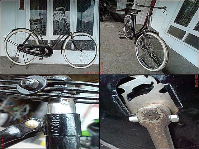 sepeda lawas vintage gazelle dames seri 3 th 1931