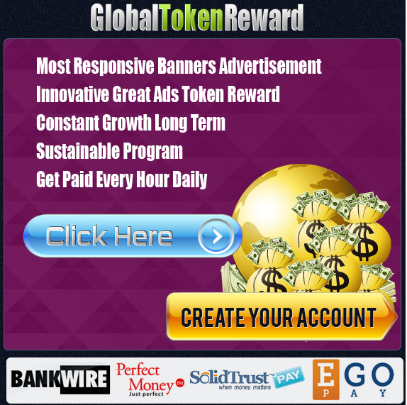 &#91;S4N60ET&#93; HOT &amp; FRESH!! GLOBAL TOKEN REWARD 3-6% PER HARI (RCB 100%)