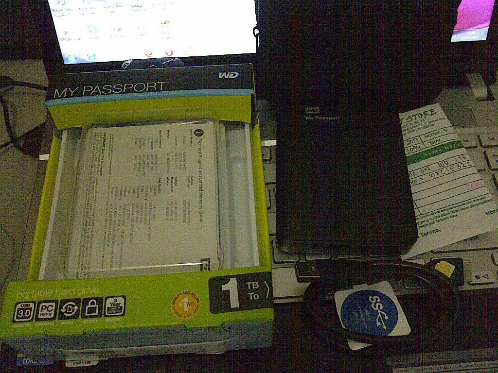 (Jual) Hardisk HDD Eksternal WD USB 3.0 1 TB Semarang Jawa Tengah