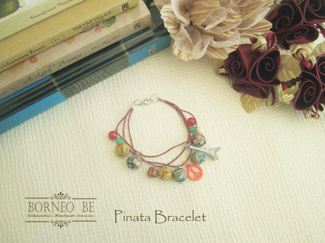Gelang Peace Handmade Borneo Be ( Pinata Bracelet )