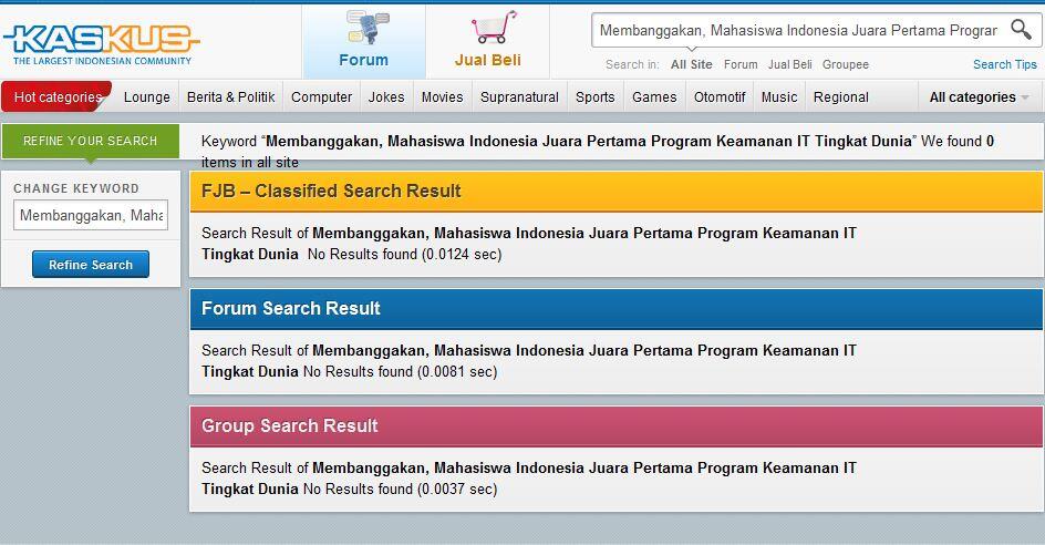 Membanggakan, Mahasiswa Indonesia Juara Pertama Program Keamanan IT Tingkat Dunia