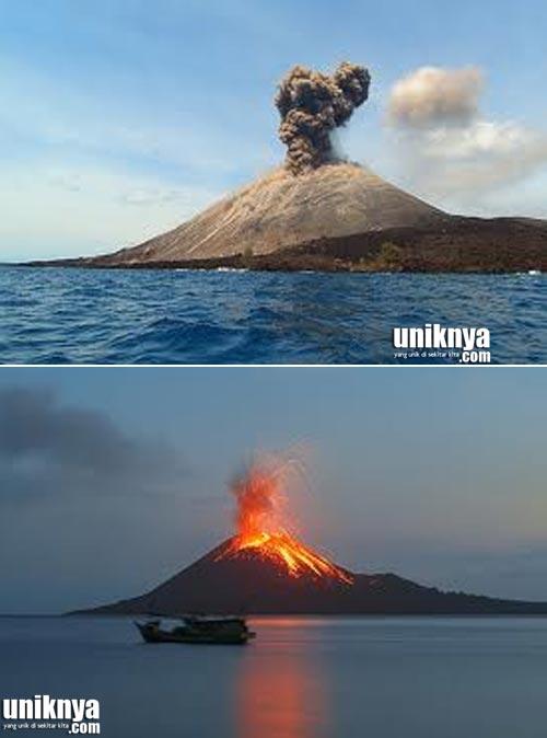 5 misteri digunung anak krakatau