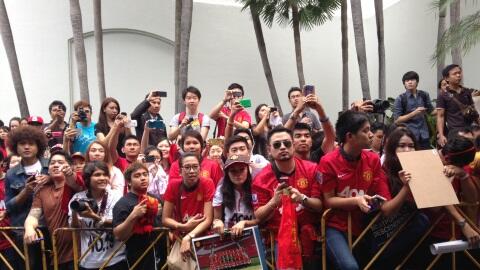 Pemain Manchester United ada di Bangkok gan !!