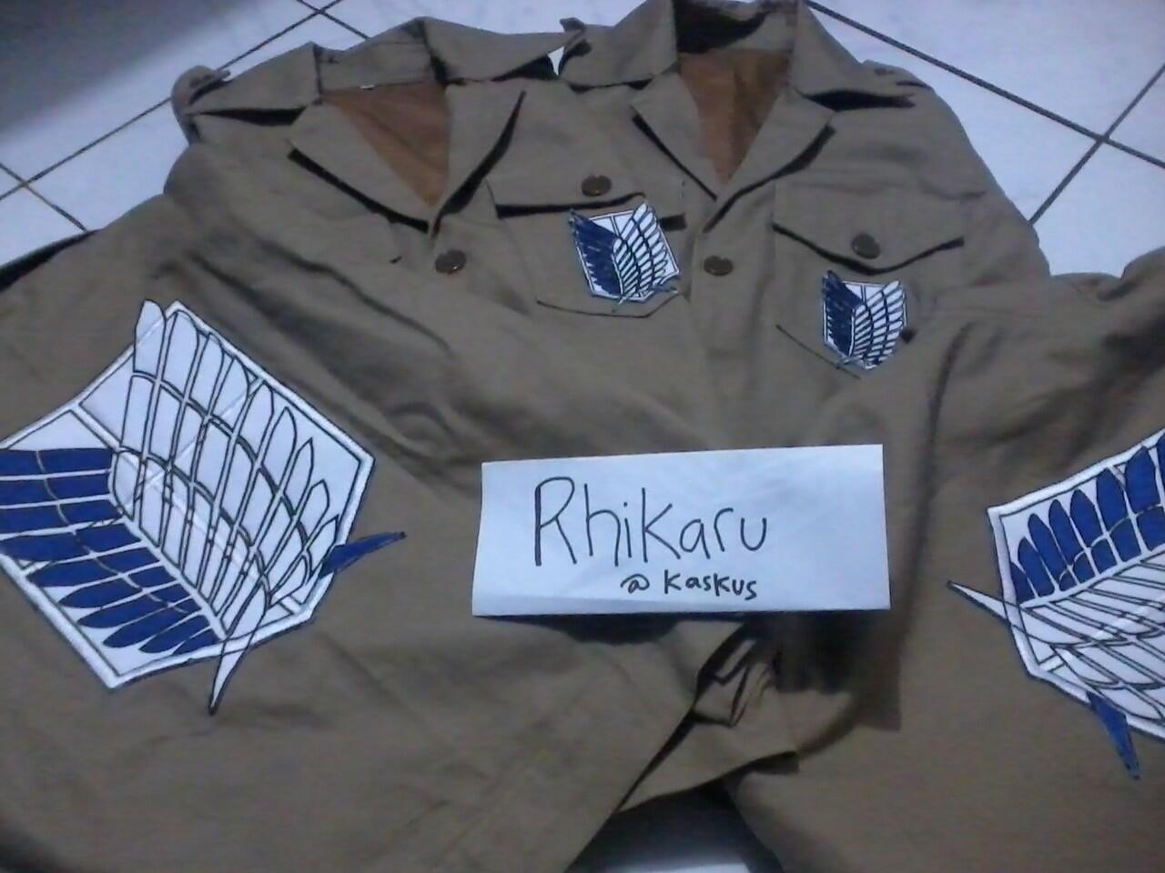 Jaket Shingeki no Kyojin / Attack on Titan