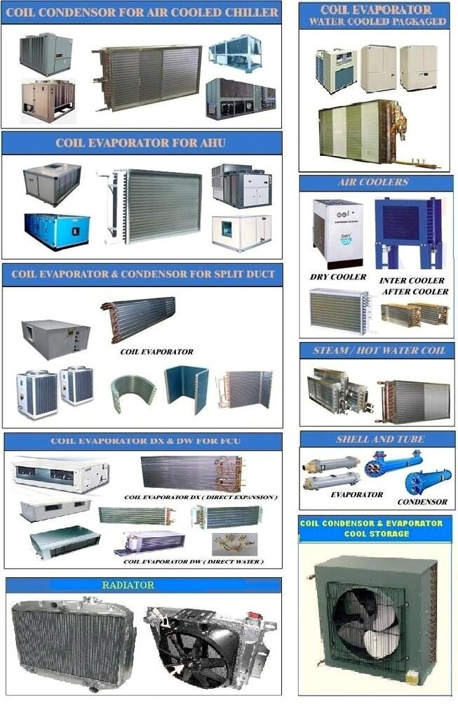 general supplier,finned and tube, HVAC/R(Heating,Air Conditioning and Refrigeration)