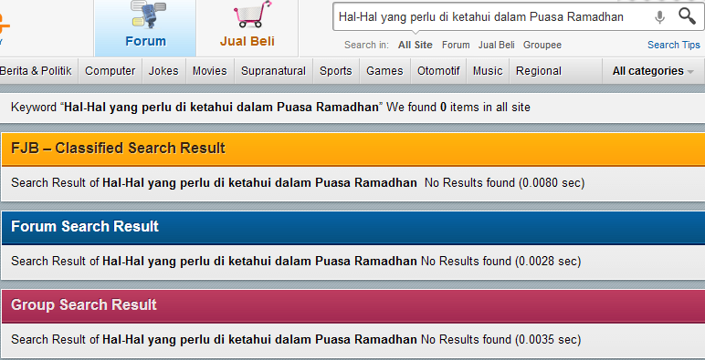 Hal-Hal yang perlu di ketahui dalam Puasa Ramadhan