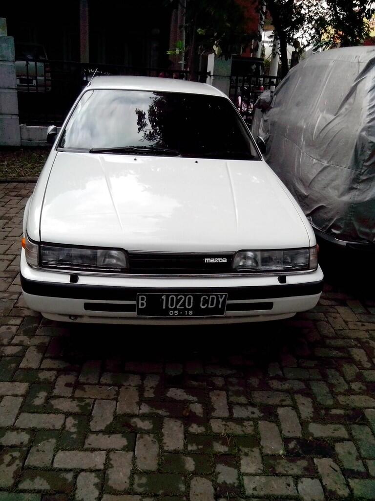 Mazda Capella 1990 Putih.. BU!!!!!