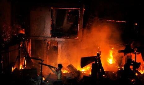 Foto-foto Kerusuhan Lapas Tanjung Gusta Medan