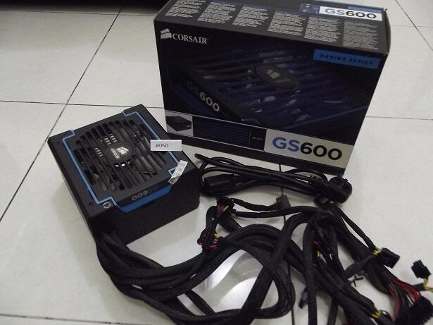 Jual Murah gan POwerSuply Joss Corsair GamingSeries 600watt Mulus Komplit Malang