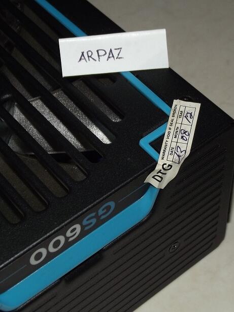 Jual Murah gan POwerSuply Joss Corsair GamingSeries 600watt Mulus Komplit Malang