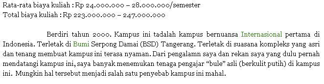 8 UNIVERSITAS YANG PALING MAHAL DI INDONESIA - Page 97 