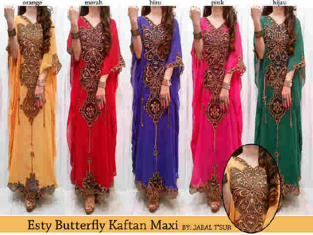 ALEVA COUPLE, KAFTAN, MAXI DRESS