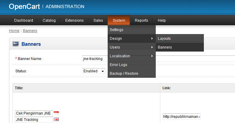 Cara Gampang bikin JNE Tracking + Cek Harga - Opencart Semua Versi
