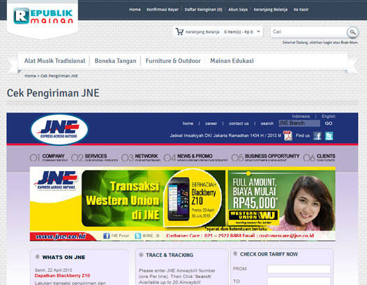 Cara Gampang bikin JNE Tracking + Cek Harga - Opencart Semua Versi