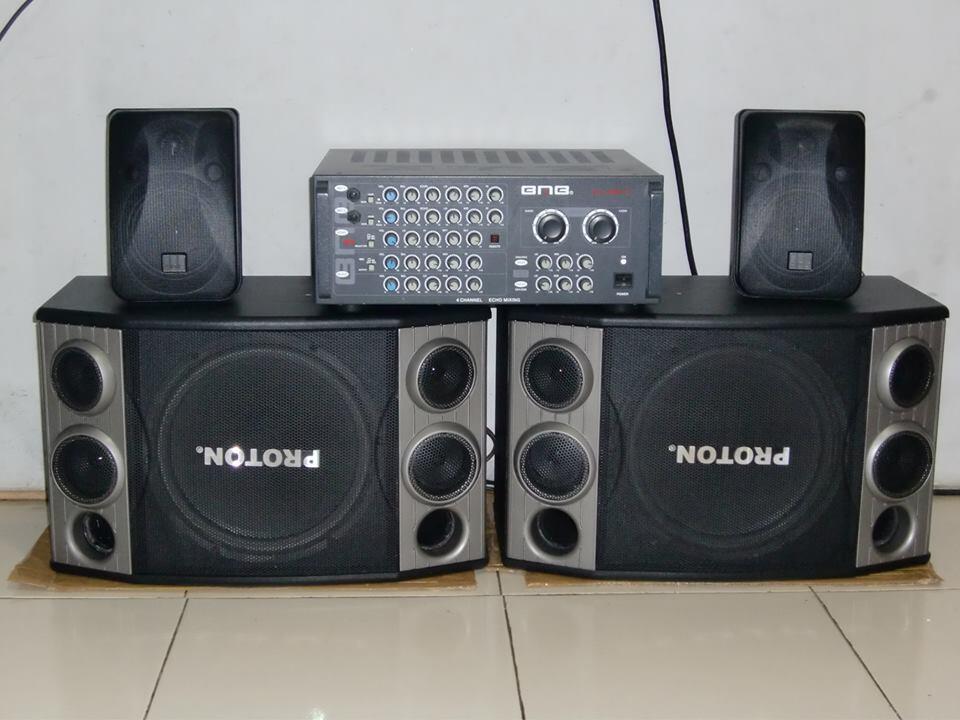 Terjual paket karaoke amplifier, speaker murah mahal , ampli mantab