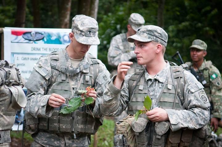 Tentara amrik latihan Jungle Survival di indonesia (pic)