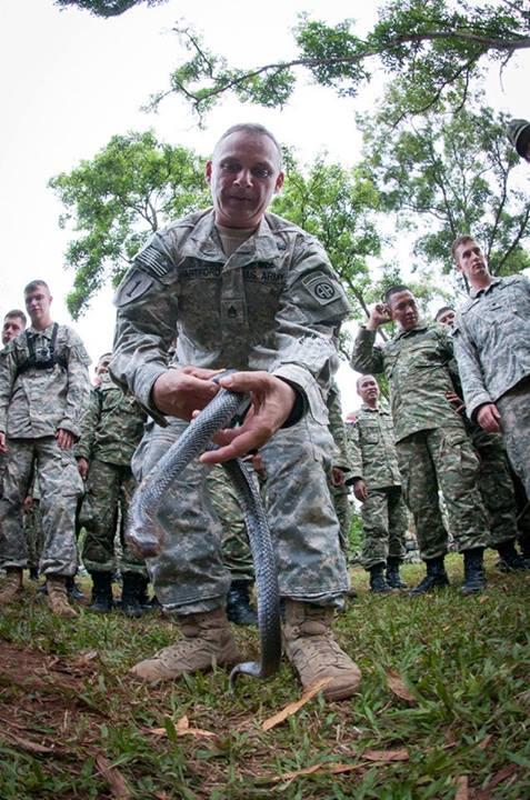 Tentara amrik latihan Jungle Survival di indonesia (pic)