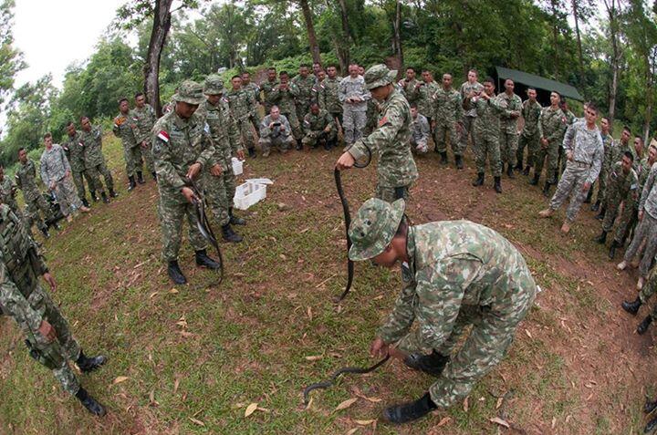 Tentara amrik latihan Jungle Survival di indonesia (pic)