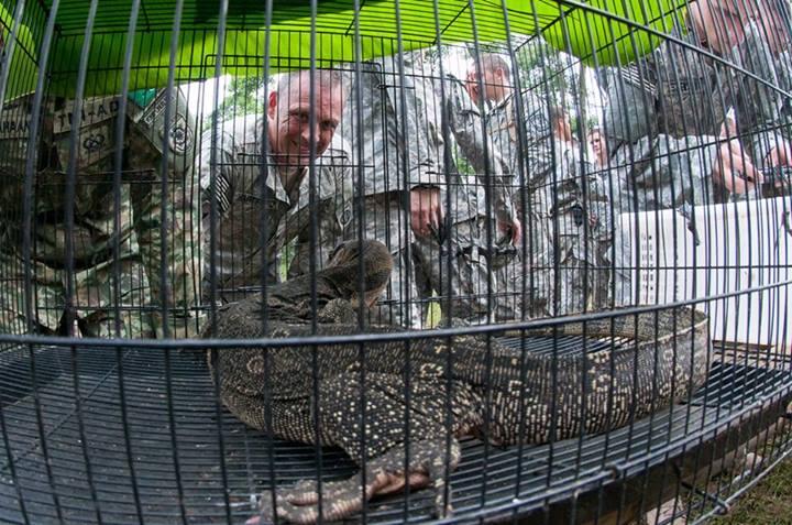 Tentara amrik latihan Jungle Survival di indonesia (pic)