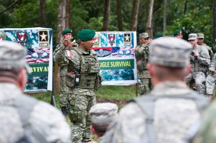 Tentara amrik latihan Jungle Survival di indonesia (pic)