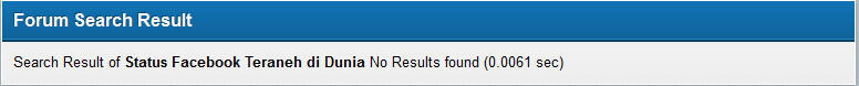 Status Facebook Teraneh di Dunia
