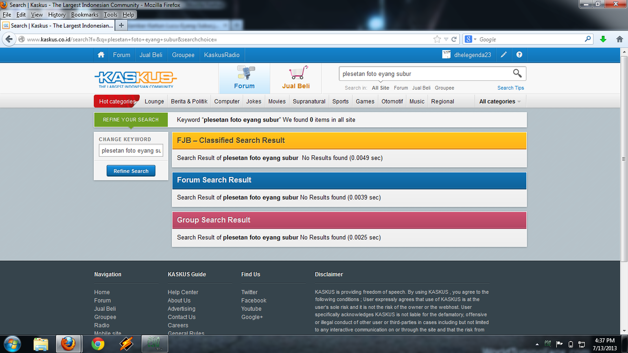 Plesetan foto-foto dari Eyang subur