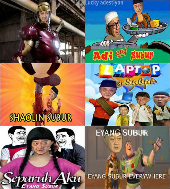 Plesetan foto-foto dari Eyang subur