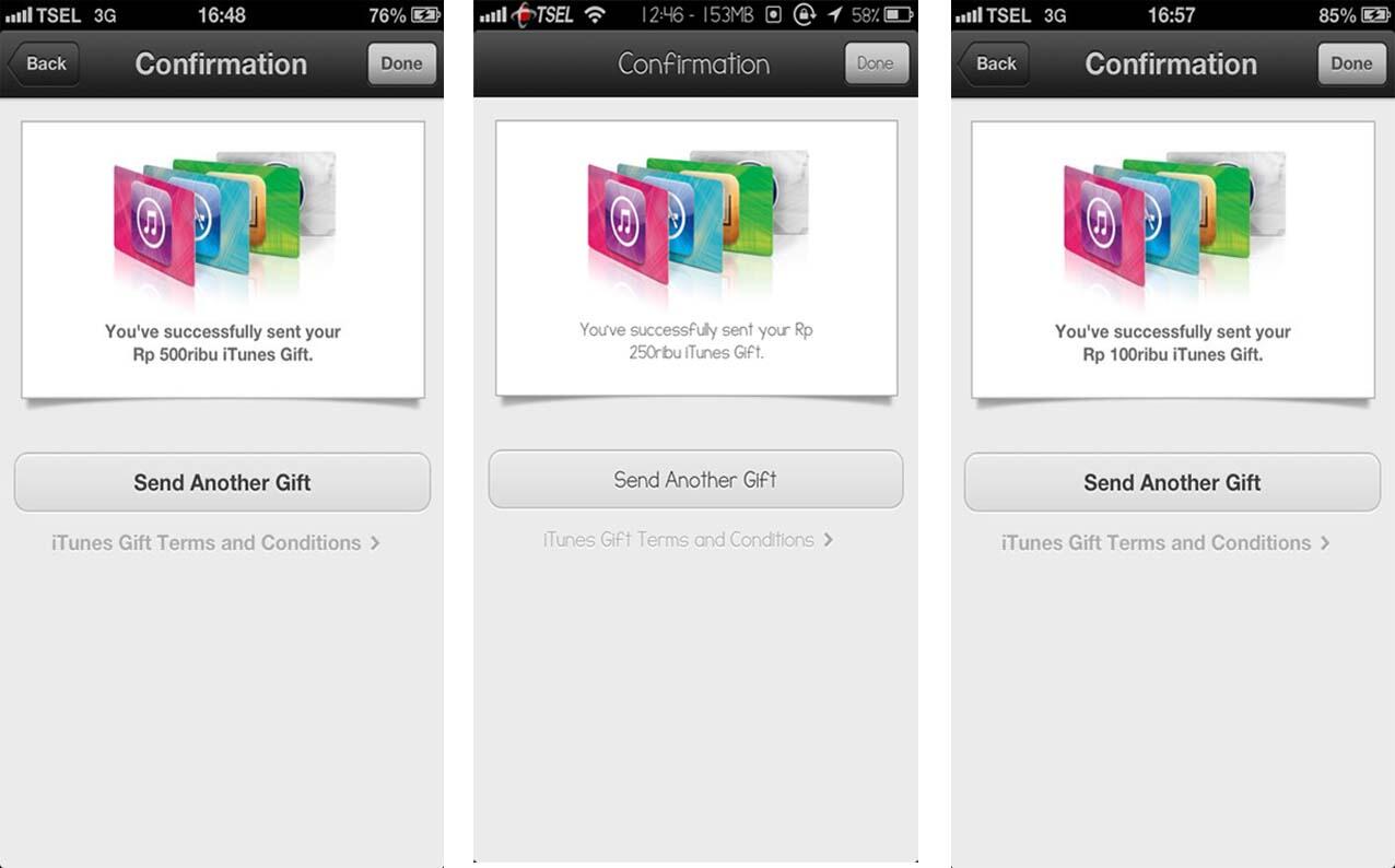 Jual : Itunes Gift Card Indonesia & Us Murah (Stock Banyak)