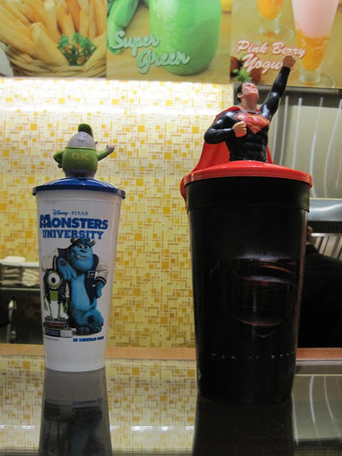 WTB Monsters University / Despicable Me 2 Cup + Topper dari XXI/Blitz megaplex