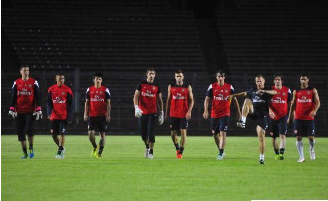 Mengintip persiapan pemain Arsenal hadapi Timnas Garuda