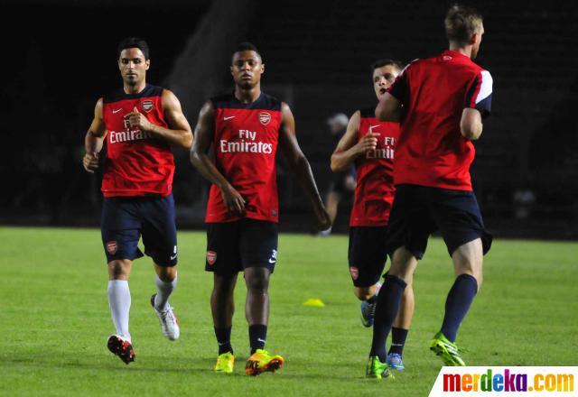 Mengintip persiapan pemain Arsenal hadapi Timnas Garuda