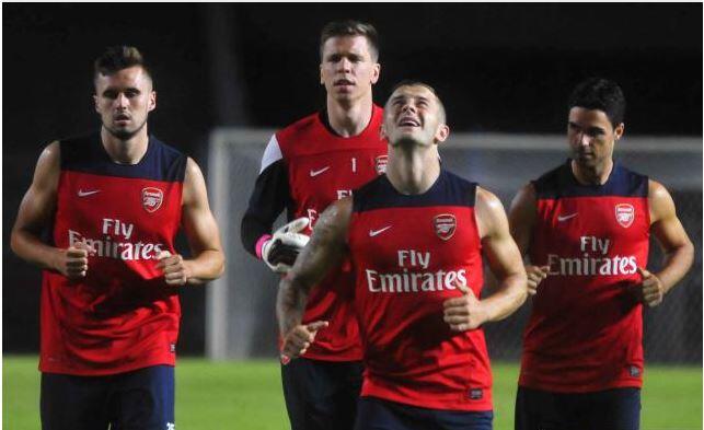Mengintip persiapan pemain Arsenal hadapi Timnas Garuda