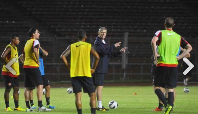 Mengintip persiapan pemain Arsenal hadapi Timnas Garuda