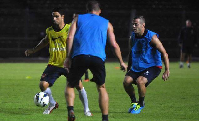 Mengintip persiapan pemain Arsenal hadapi Timnas Garuda