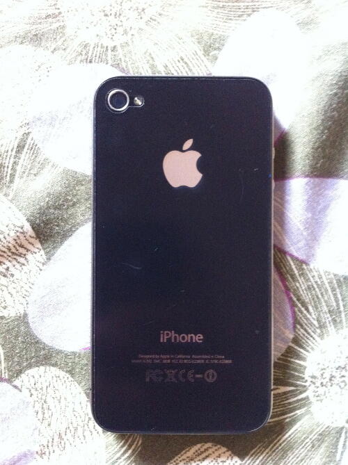 Jual iPhone 4 black 16gb second mulus