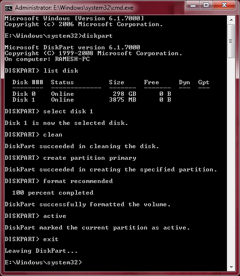 cuma mau bagi ilmu, install ulang windows 7 dengan flashdik tanpa softwere
