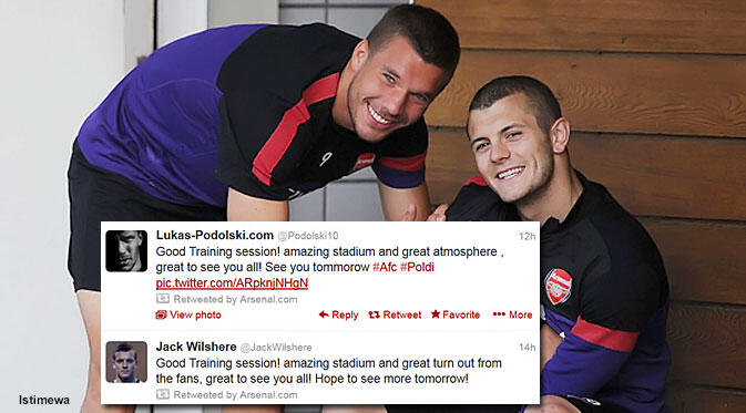 Katanya ada kodok, tapi Wilshere tetap kagumi Stadion GBK