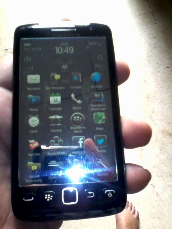 WTS Blackberry 9850 aka BB Monaco Fullset Plus Extended Batre 3000Ma...Solo