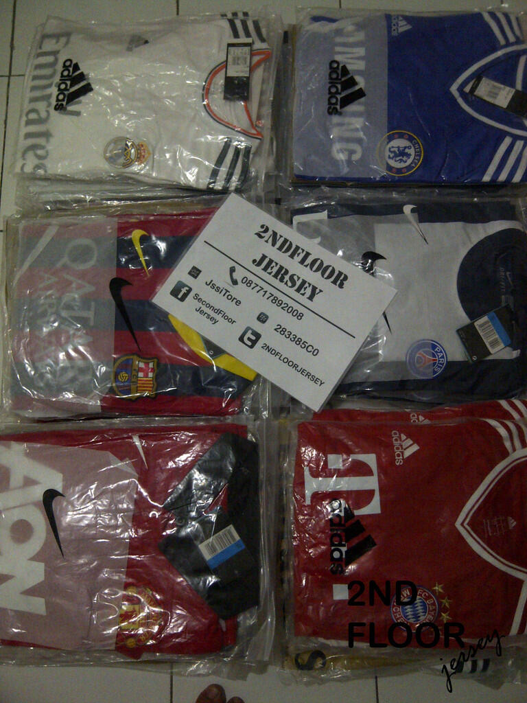 -2NDFLOOR JERSEY- jual jersey musim 13/14 murah berkualitas READY STOCK