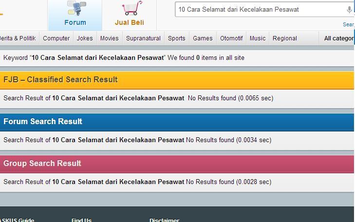 10 Cara Selamat dari Kecelakaan Pesawat