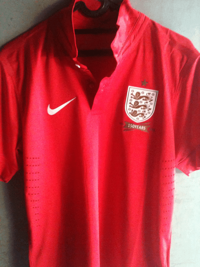 JERSEY TIMNAS INGGRIS AWAY 2013 - 2014