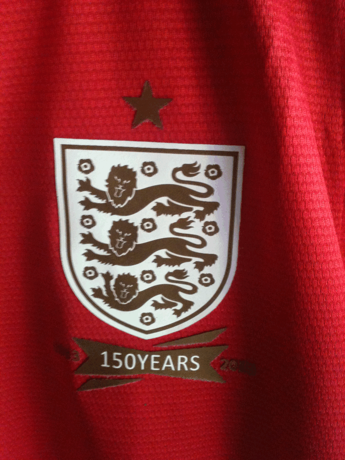JERSEY TIMNAS INGGRIS AWAY 2013 - 2014